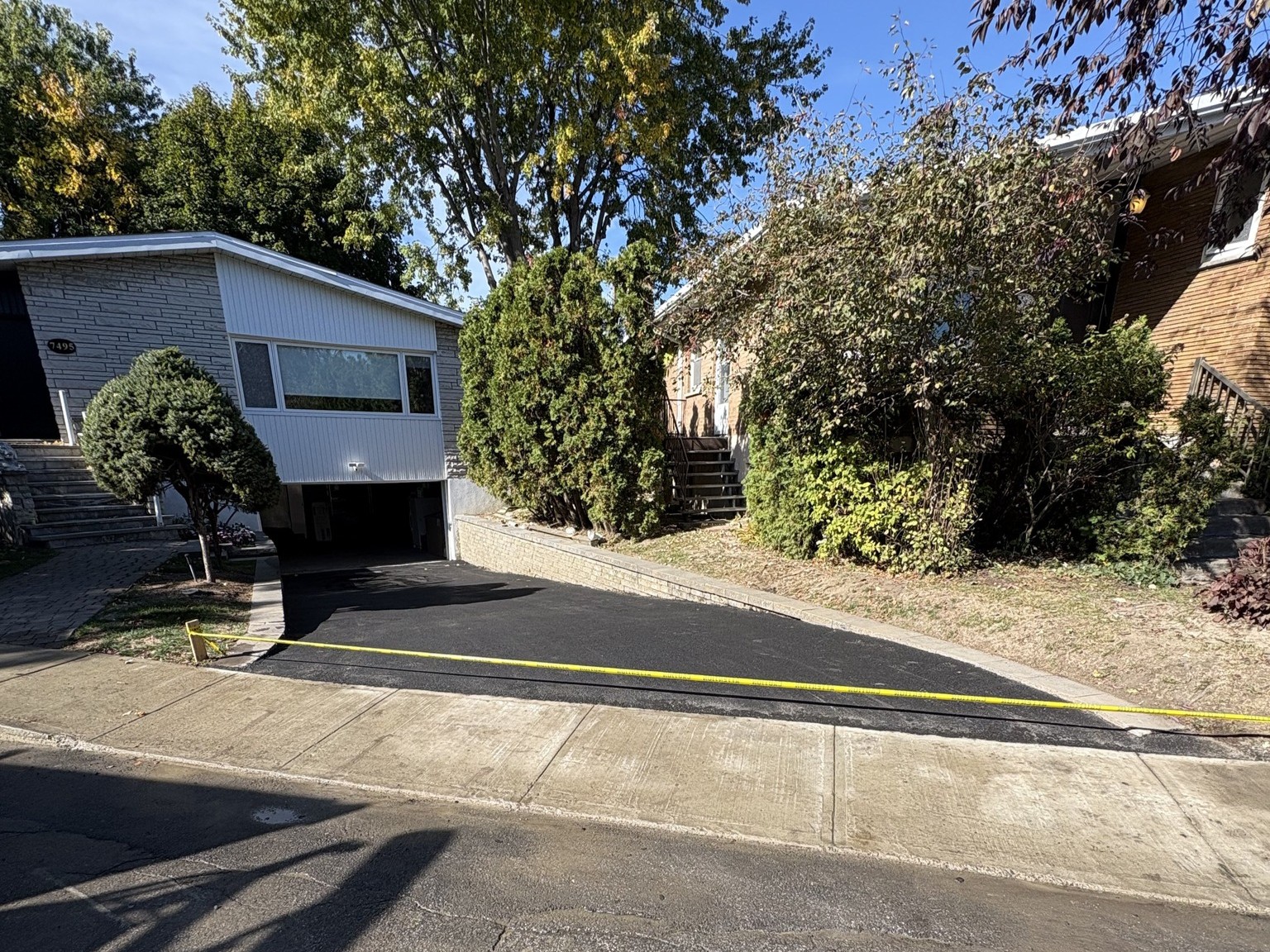 Entrée résidentielle en asphalte – Groupe MTD inc